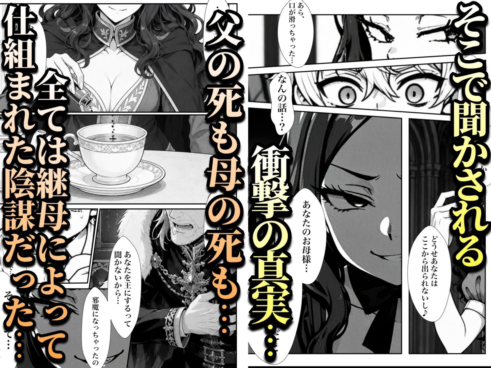 ネクロマンサーになって蘇生傀儡化、滅びた王国をハーレム帝国に作り替える サンプル画像4