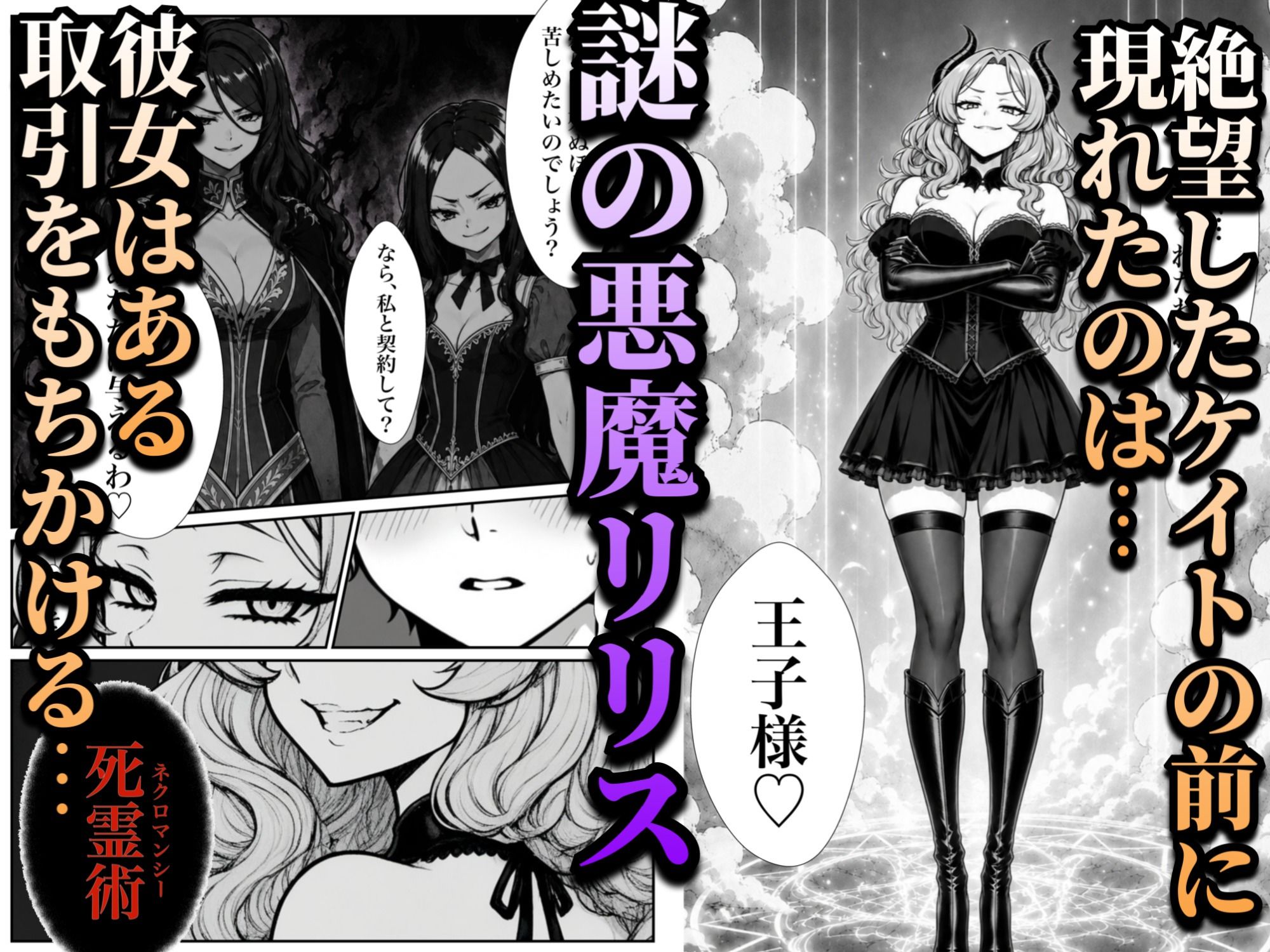 ネクロマンサーになって蘇生傀儡化、滅びた王国をハーレム帝国に作り替える サンプル画像5