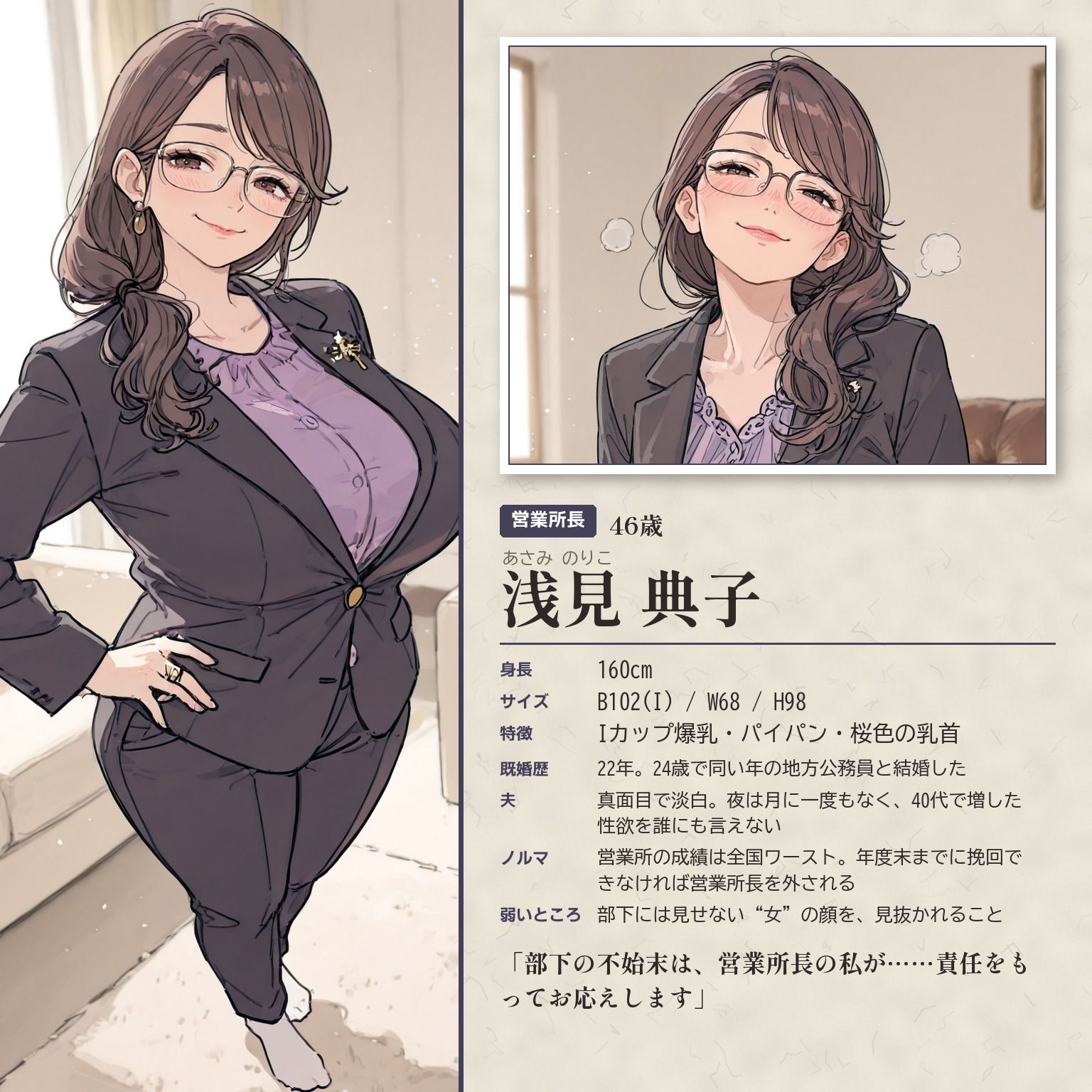 ノルマに困った人妻保険レディたちがお尻で契約を取りに来た話 サンプル画像4