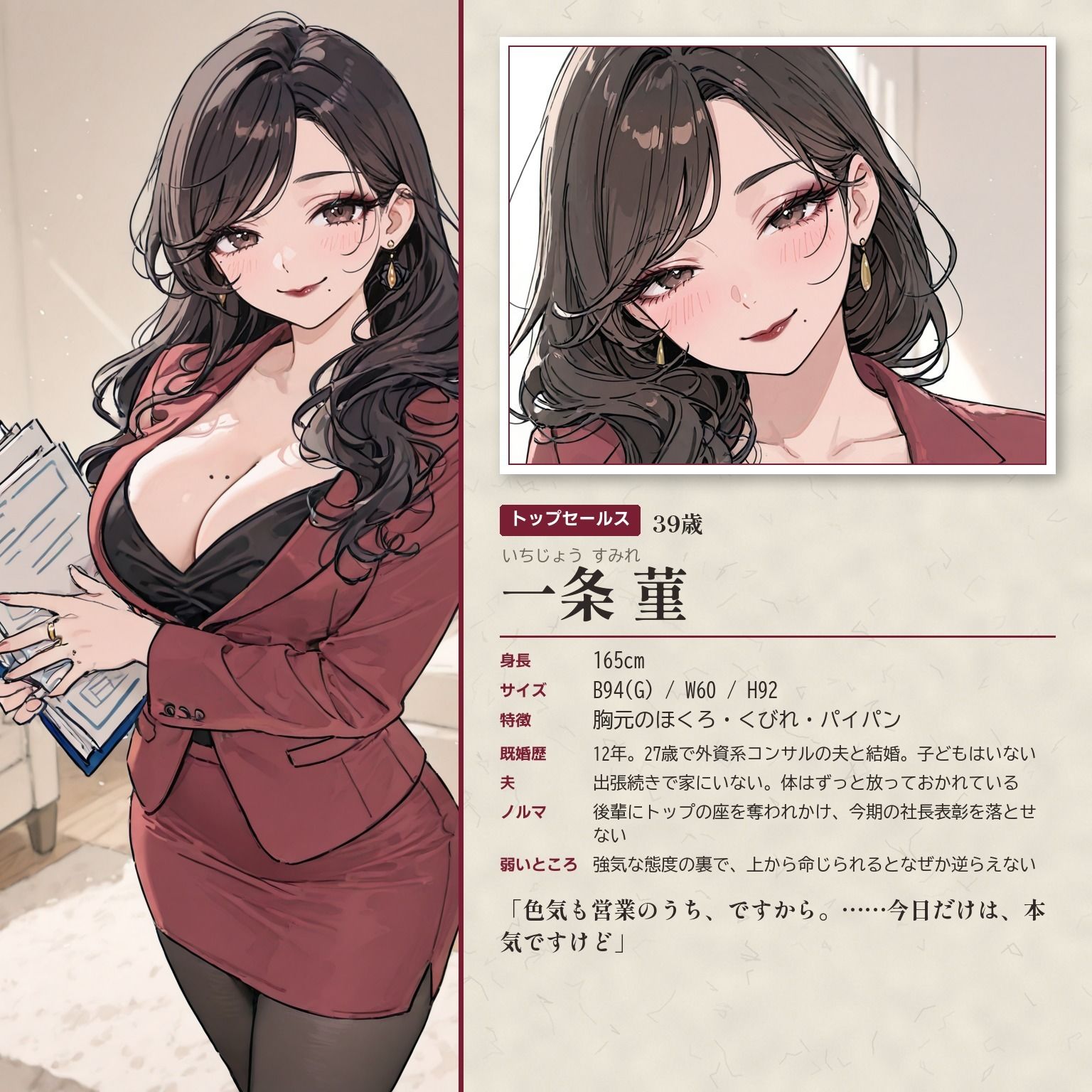 ノルマに困った人妻保険レディたちがお尻で契約を取りに来た話 サンプル画像5
