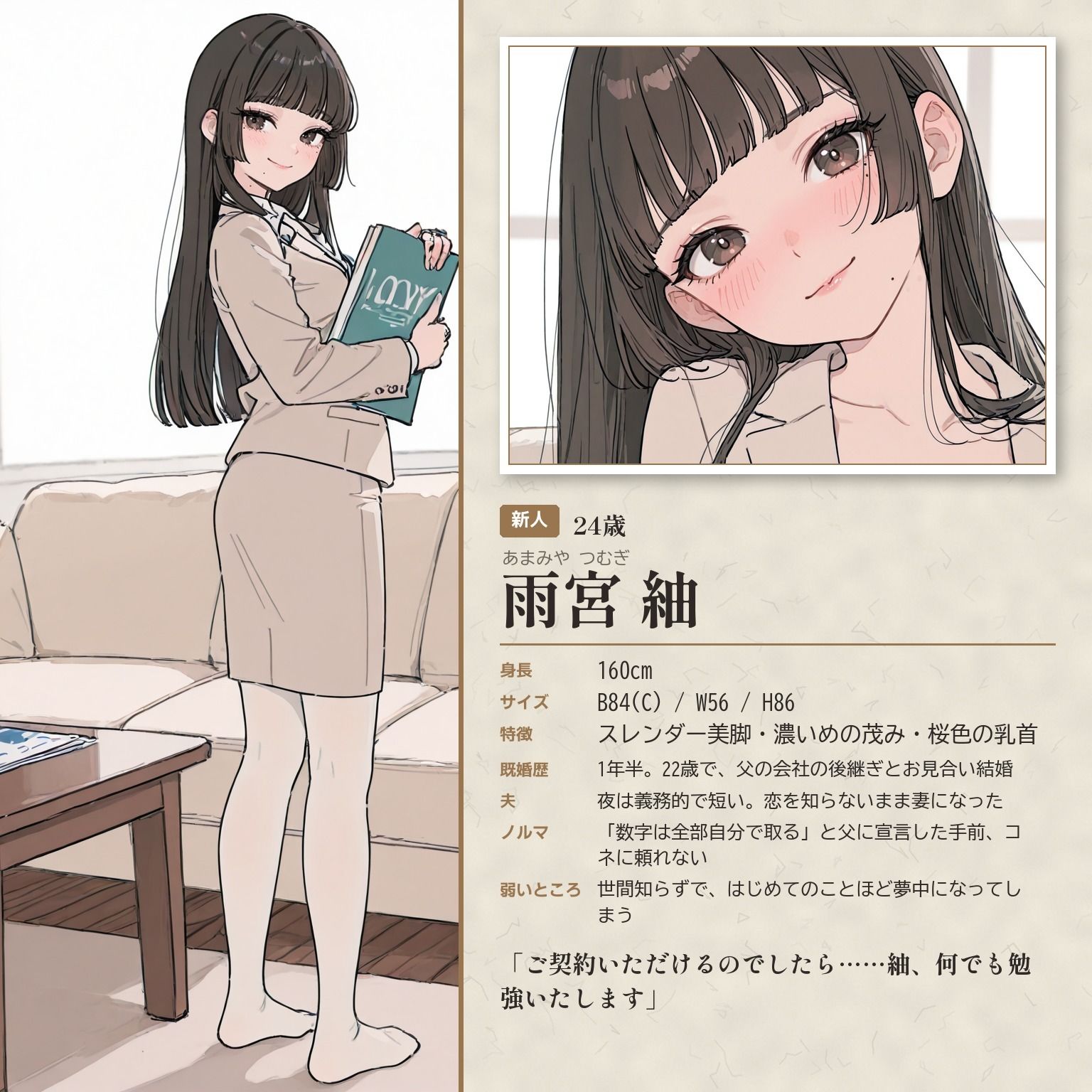 ノルマに困った人妻保険レディたちがお尻で契約を取りに来た話 サンプル画像8