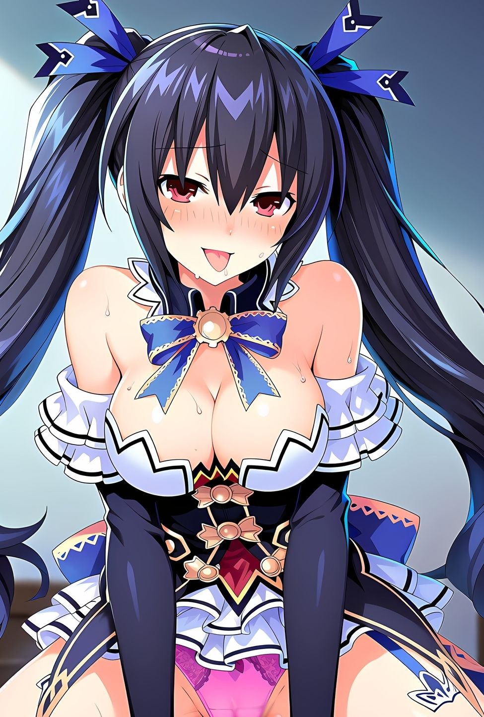 ノワールちゃんのエッチなAIイラスト集 サンプル画像1