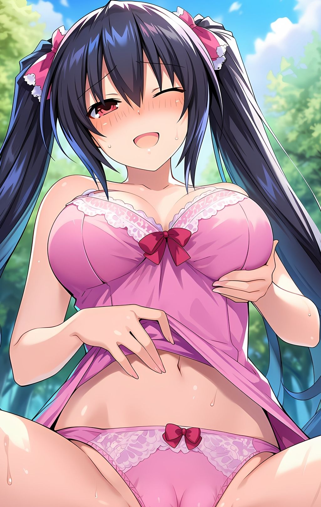 ノワールちゃんのエッチなAIイラスト集 サンプル画像3