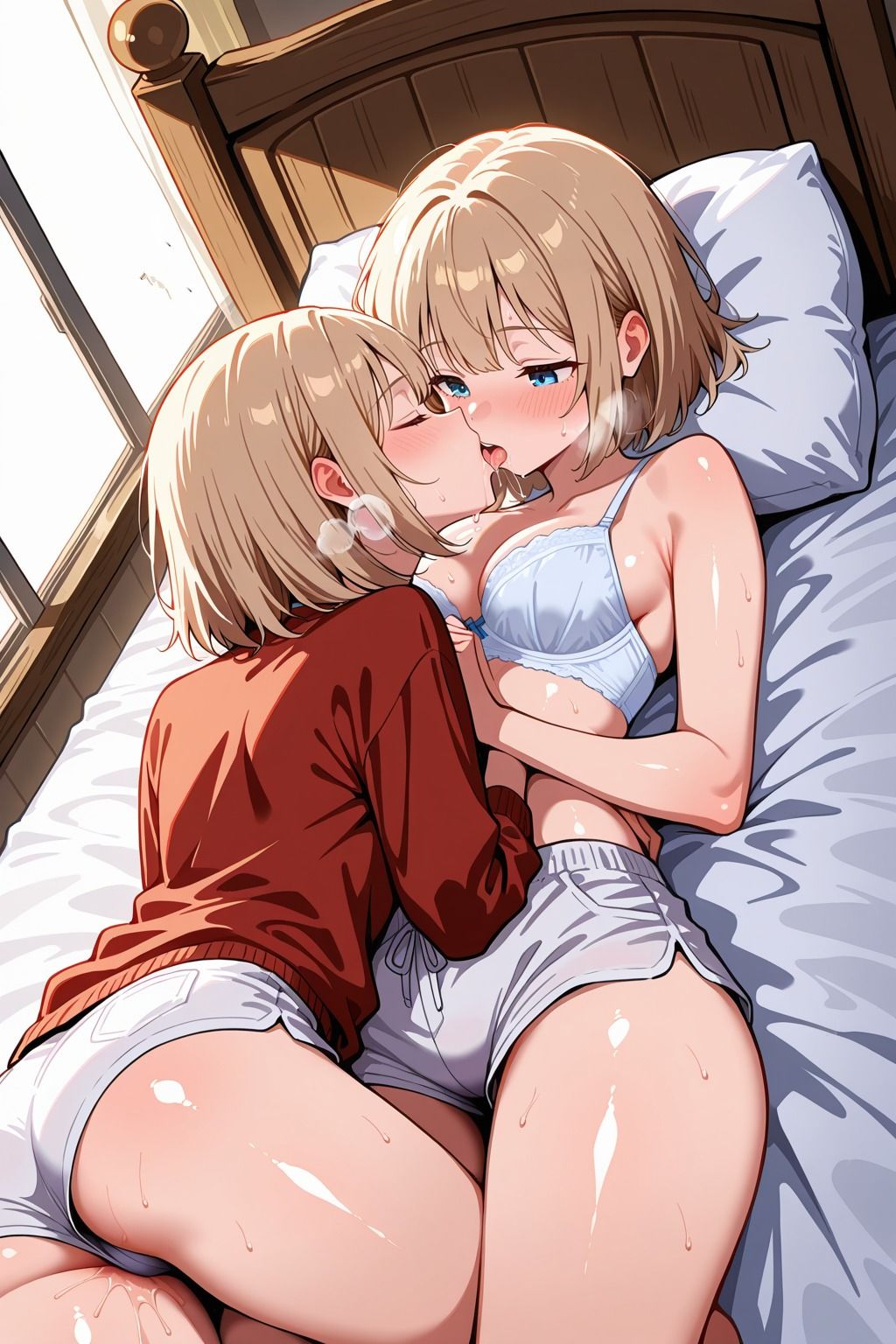 ノーパン双子の誘惑〜気持ちよさ2倍の絶頂〜 サンプル画像9