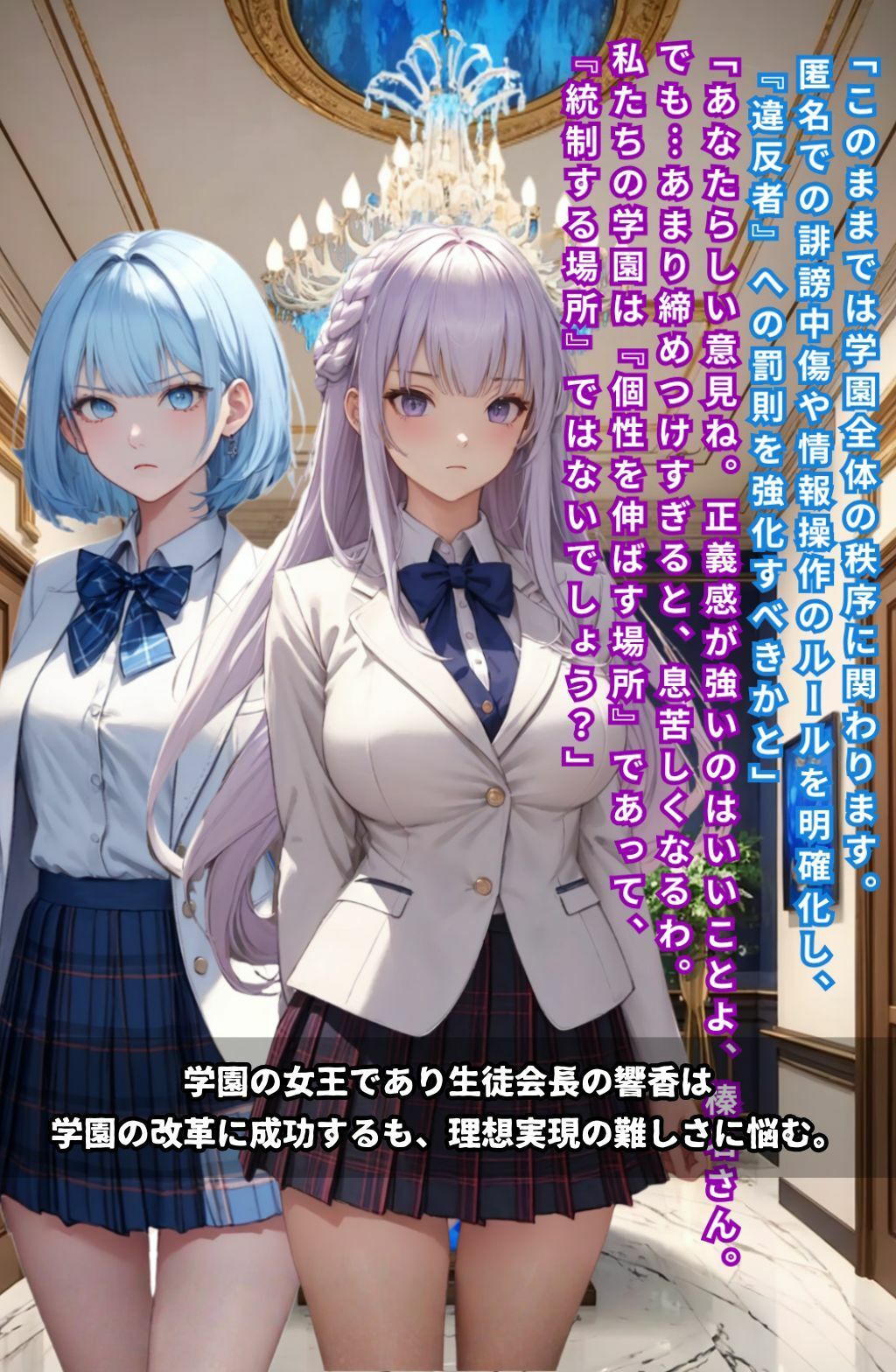 ハイグレ学園2  〜ハイグレインフルエンサーに変えられた少女たち〜 サンプル画像3