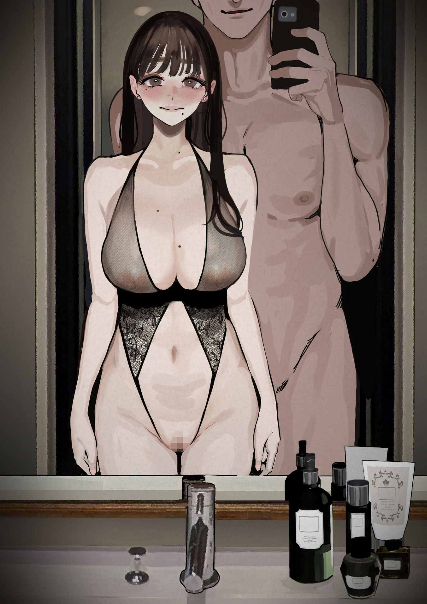 ハメ撮り流出の妻、ディープフェイクと嘯く。 サンプル画像8