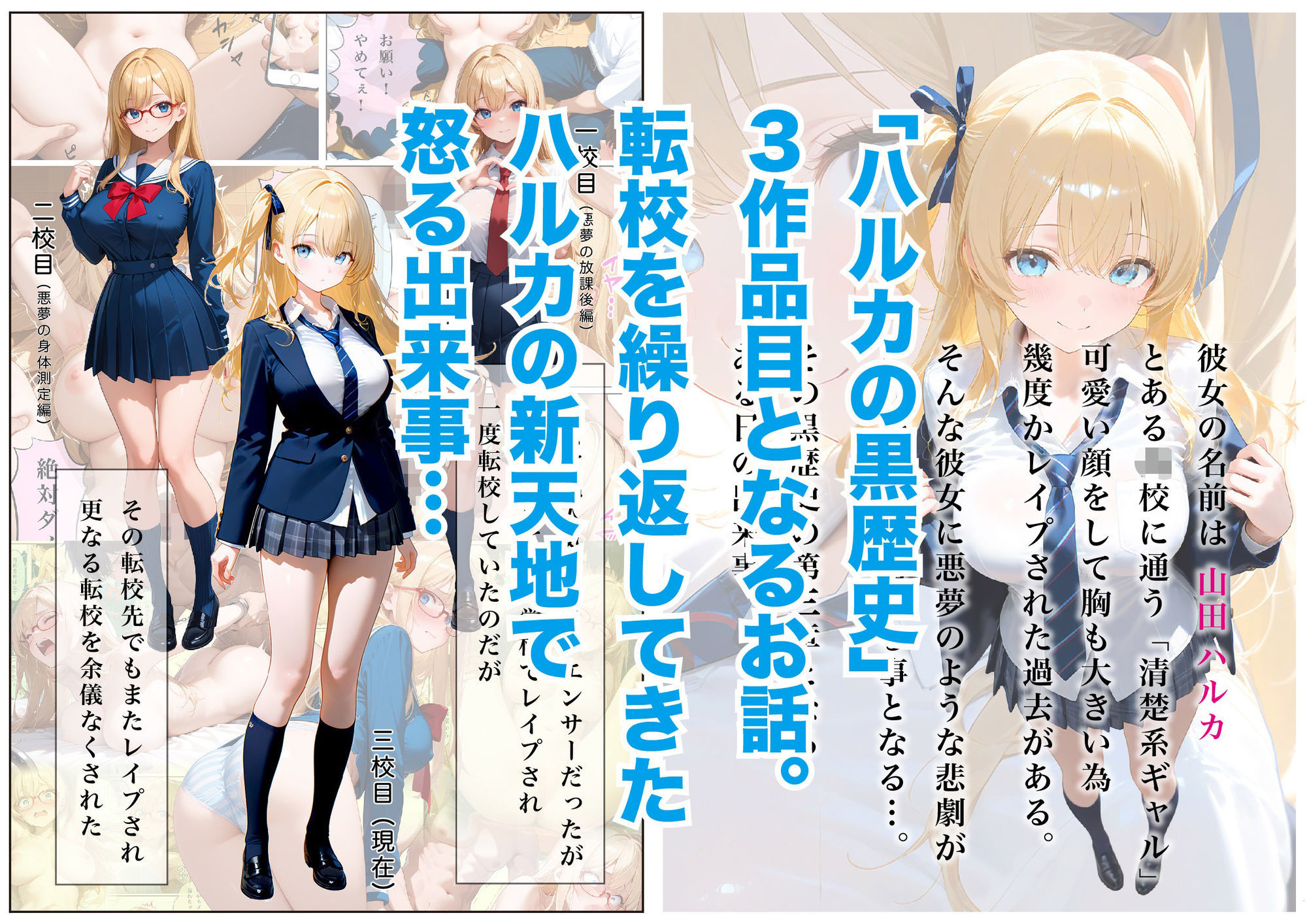 ハルカの黒歴史 悪夢のスカウト 前編 サンプル画像1