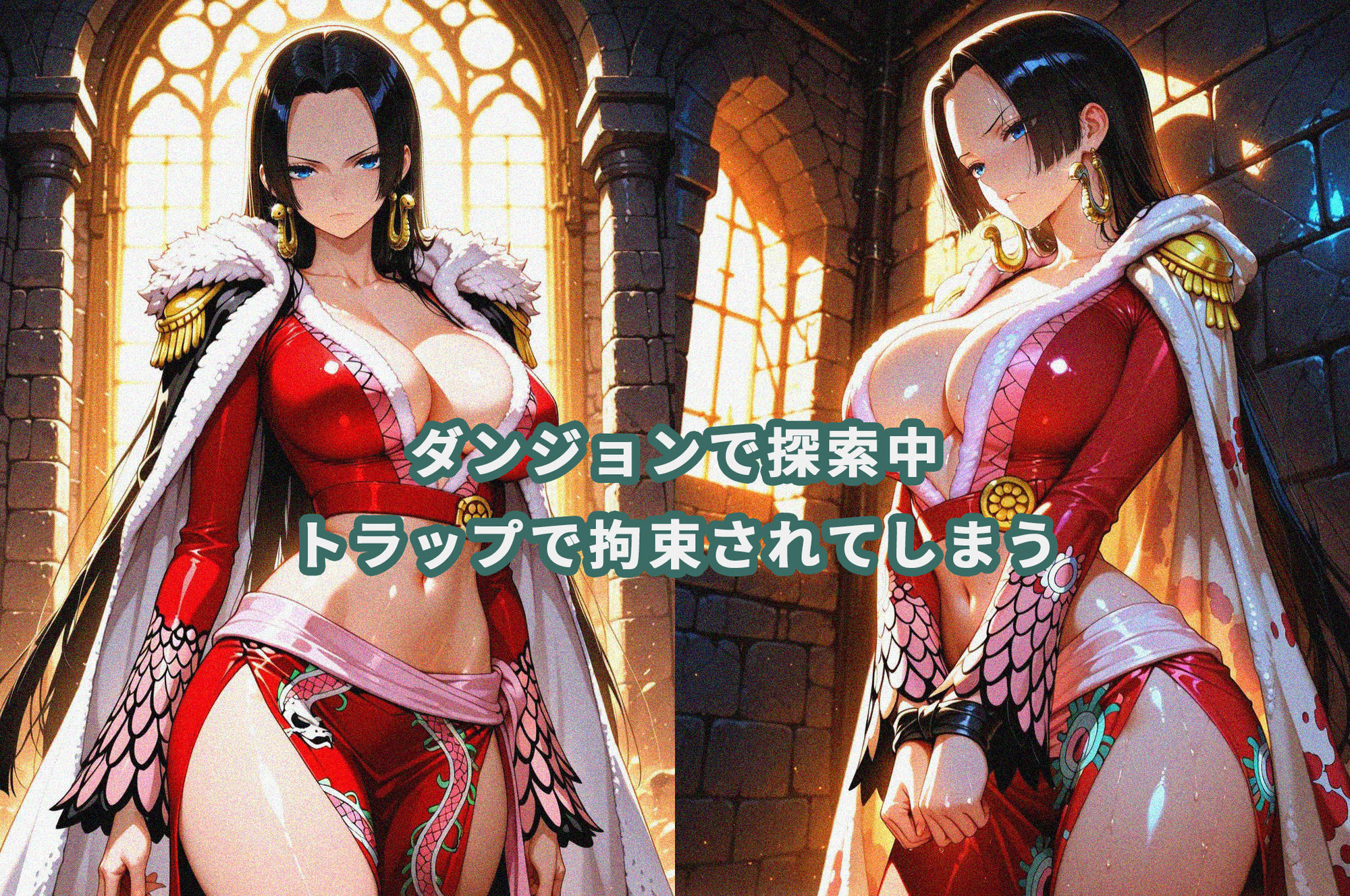 ハン〇ックが研究所で人体改造される（ふたなり・妊娠） サンプル画像1