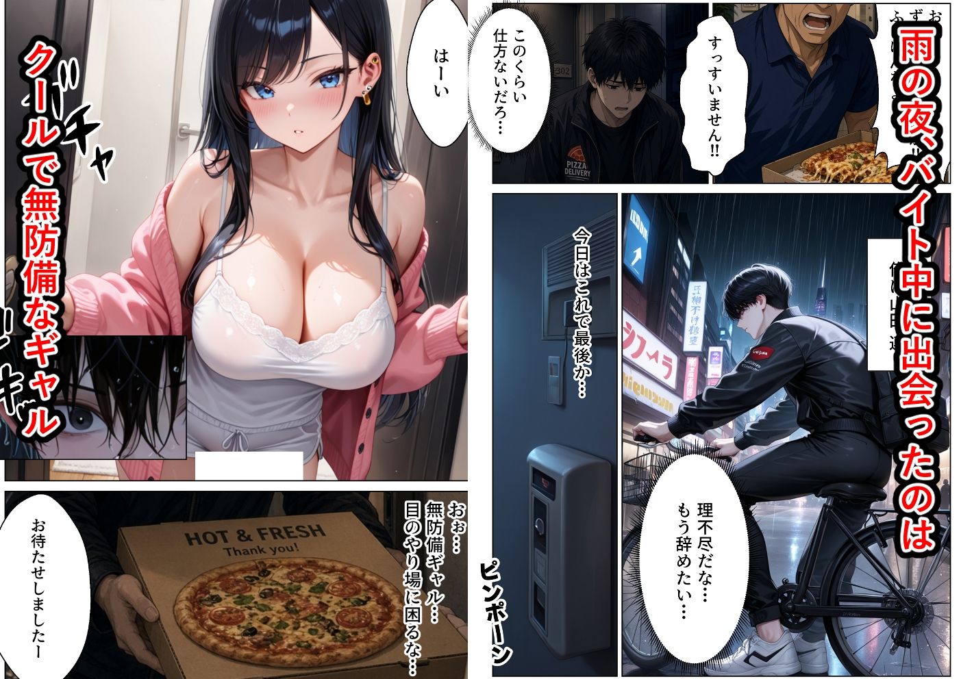 バイト中に出会った学校1のクールギャルといちゃラブセックスできた話 サンプル画像1