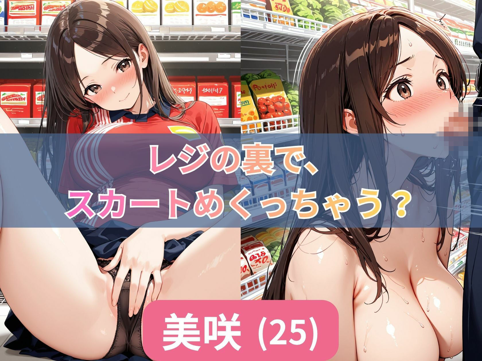 バイト先のはち切れ爆乳主婦4人と汗だくセックスする本 サンプル画像8