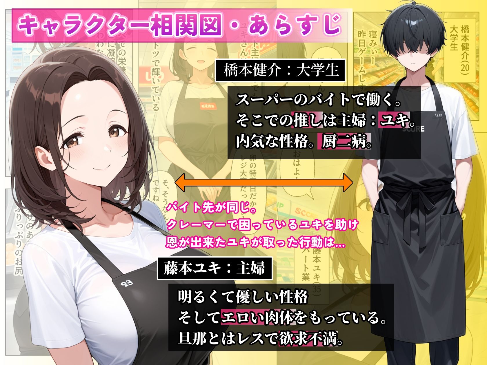 バイト先のむちむちデカ乳輪人妻と濃厚イチャラブセックスした話 サンプル画像1