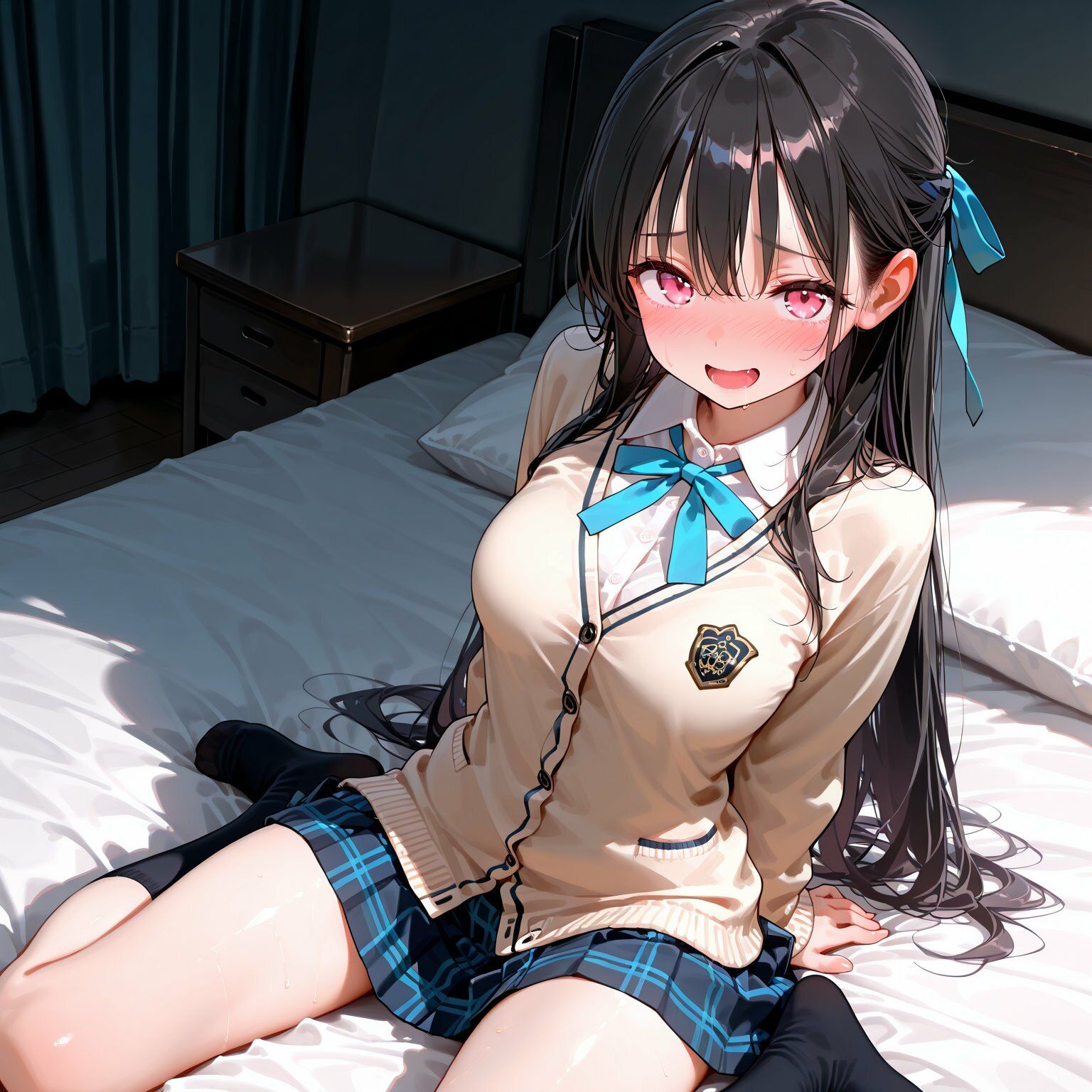 バイト女子校生調教記録〜清楚系JKを極太チ●ポで種付け調教したら完全服従しました〜 サンプル画像9