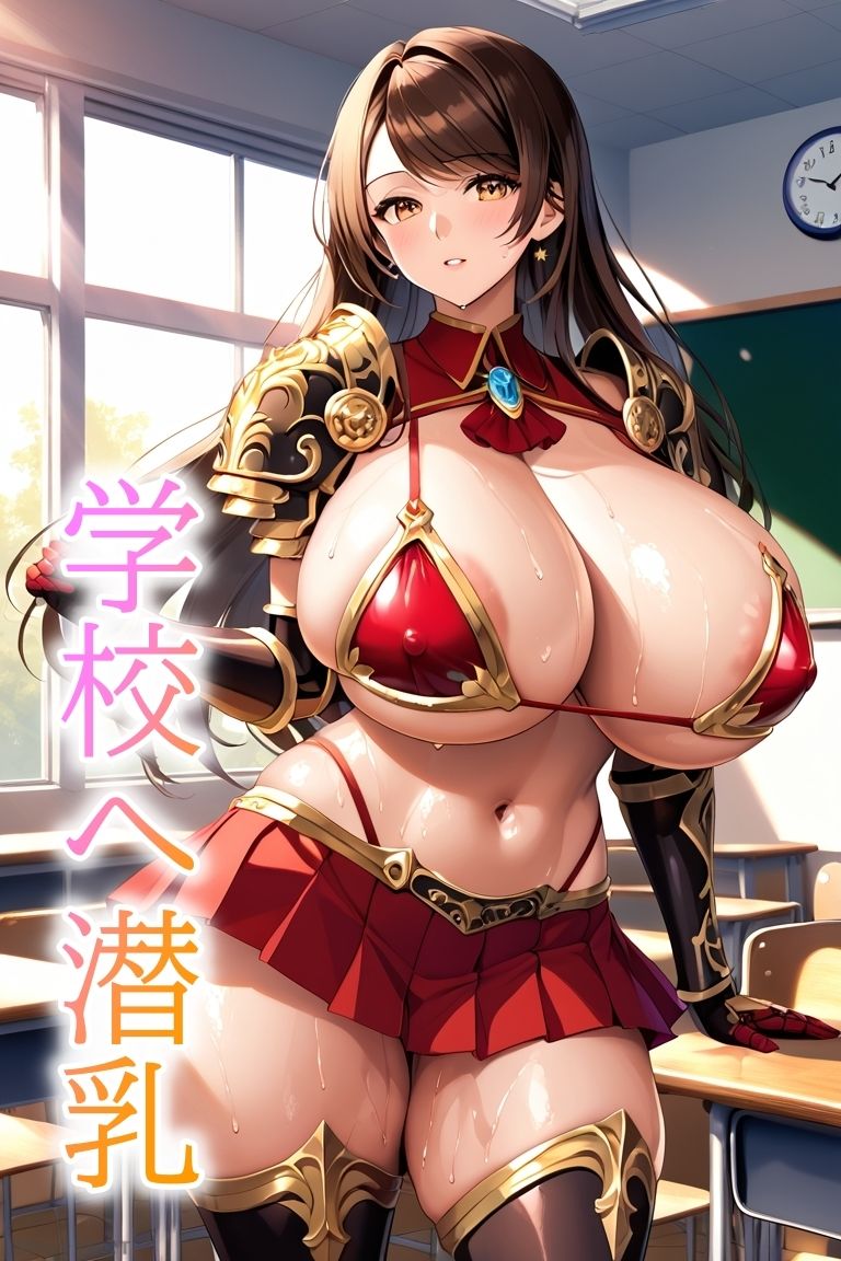 バストガーディアンズ 乳嵐レイナ 乳学編1限目 サンプル画像2