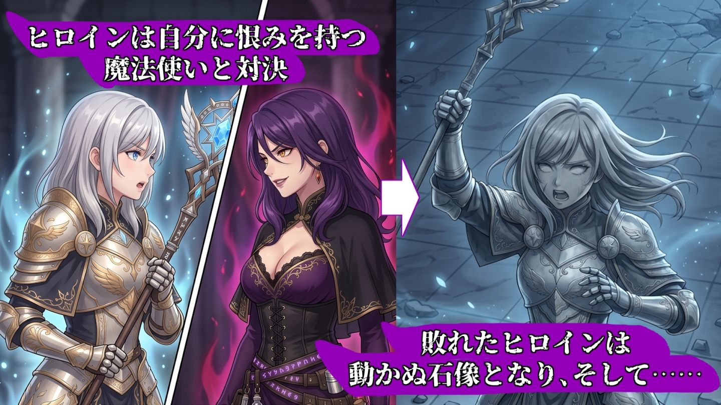 バッドエンドマンション Vol.03-1 【石化】 サンプル画像2