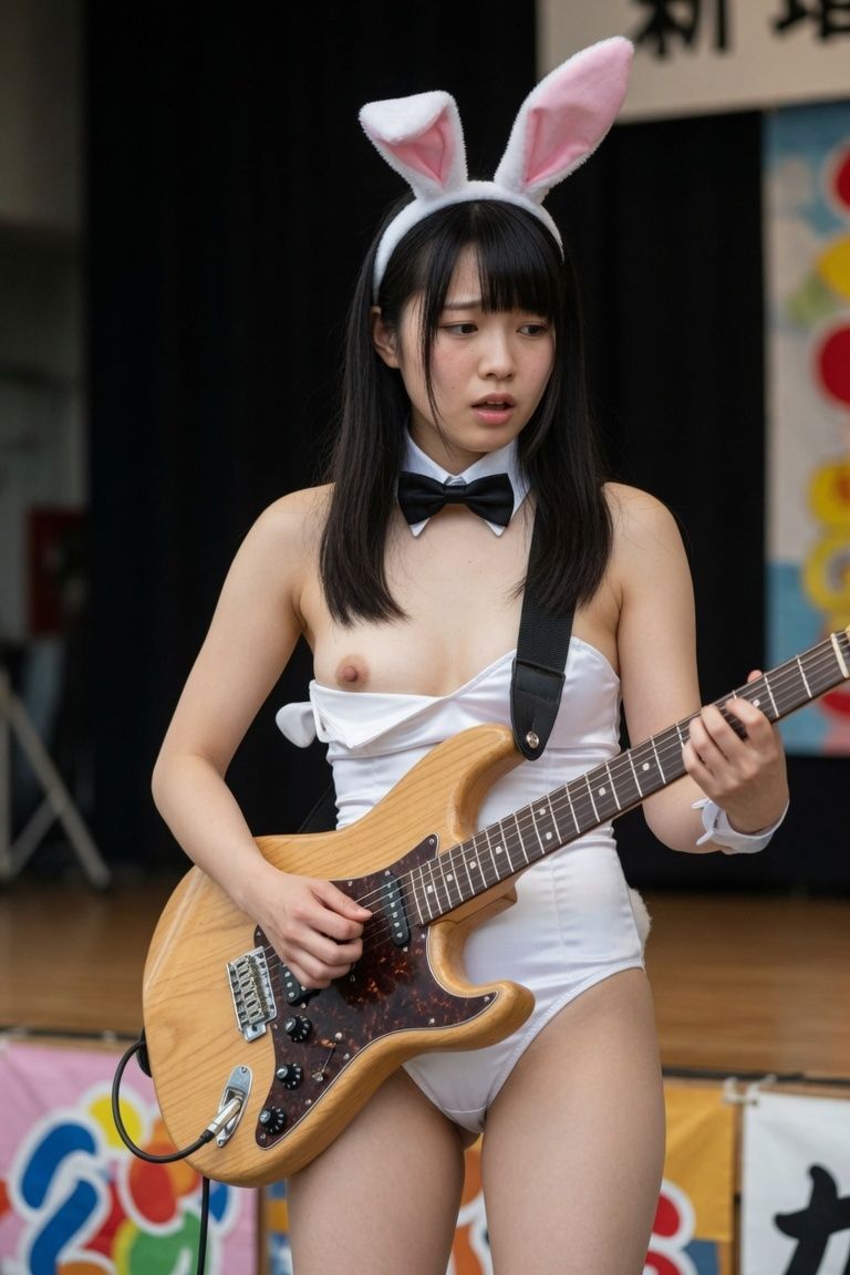 バニーガールのおっぱいポロリハプニング画像集 サンプル画像7