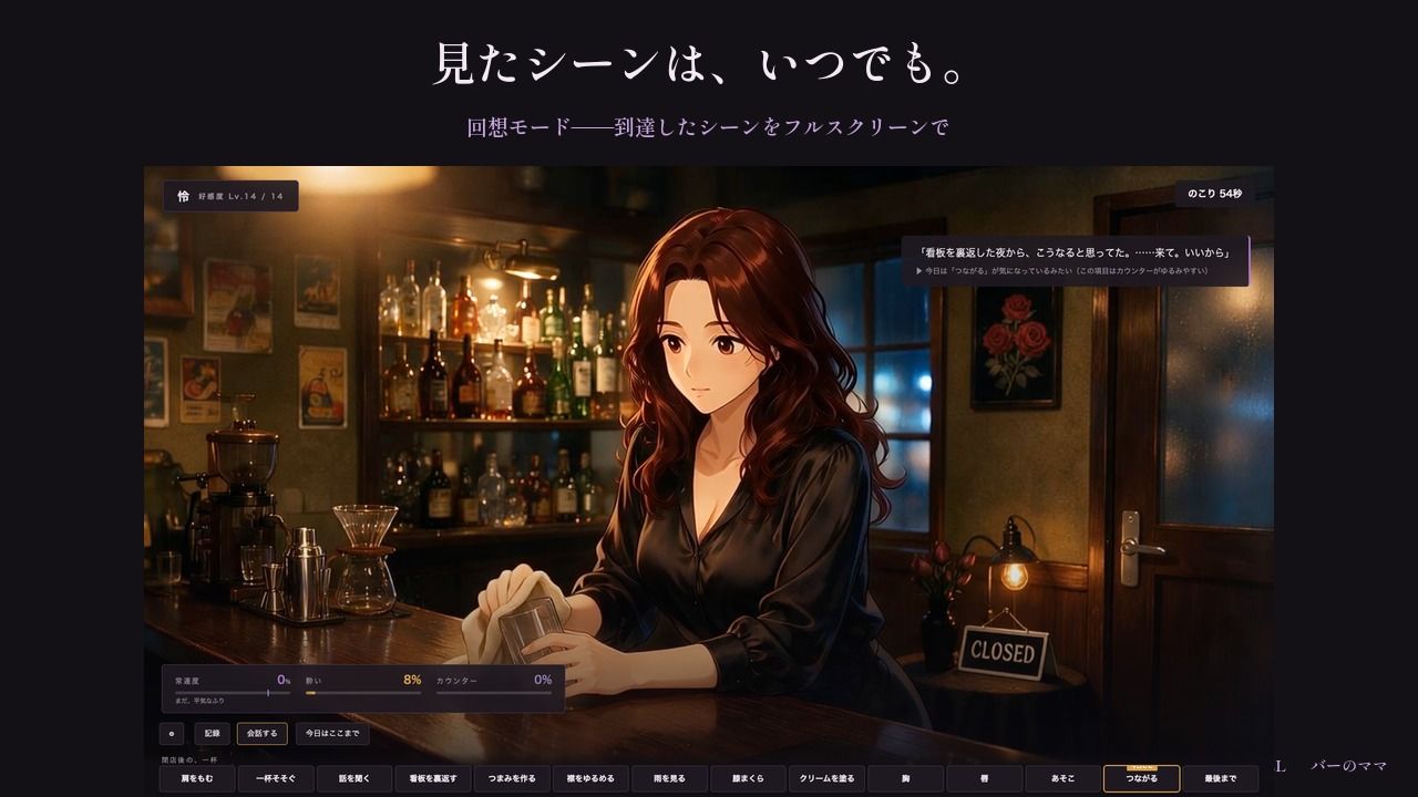 バーのママ 〜閉店後の一杯〜 サンプル画像8