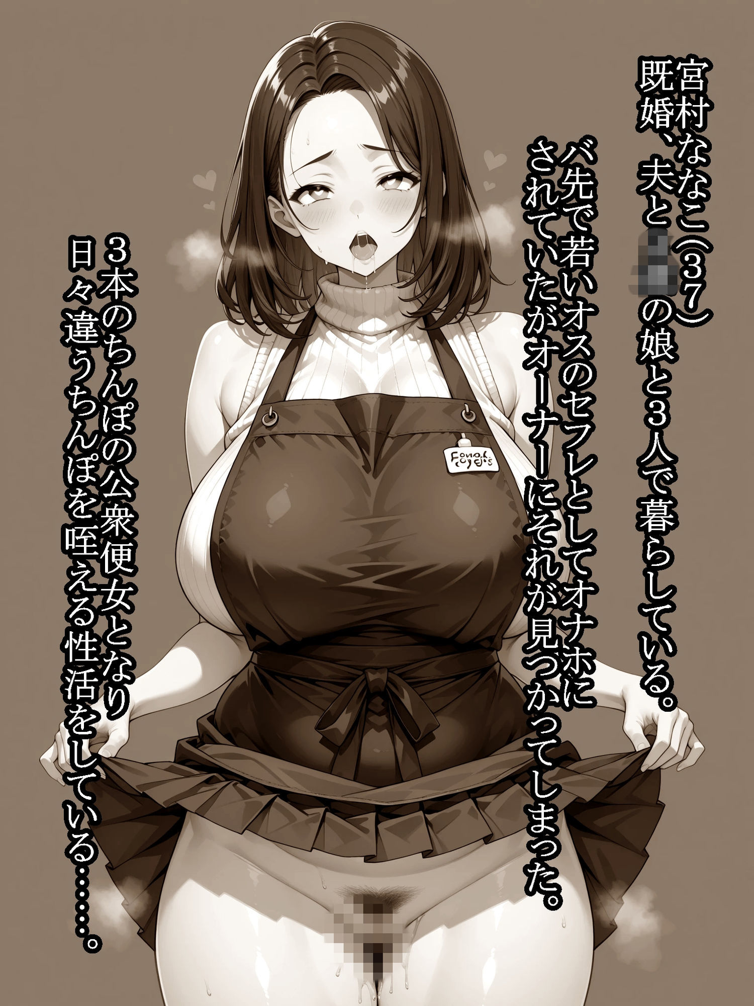 バ先の人妻ななこさんがデカチンに堕ちるまで 7 サンプル画像1