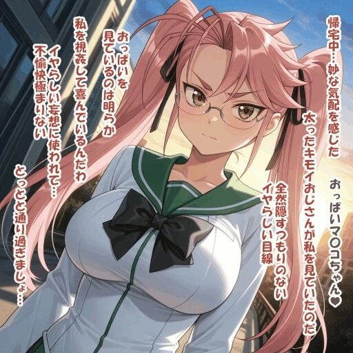 パイズリ異能力おじさん 察知 編 サンプル画像1
