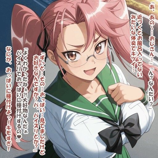 パイズリ異能力おじさん 察知 編 サンプル画像4