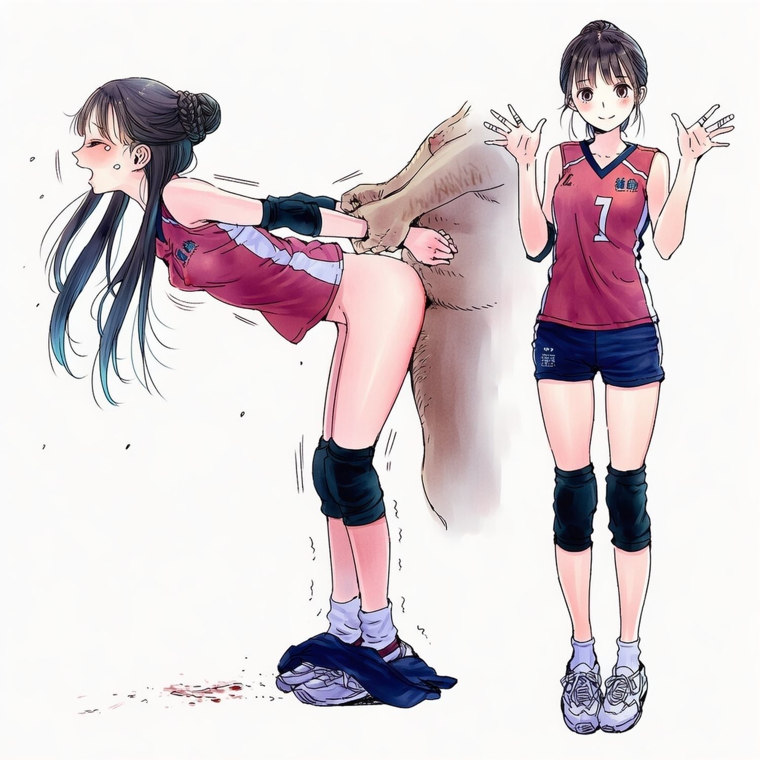 パパ活で処女を散らした部活動の女の子 サンプル画像10