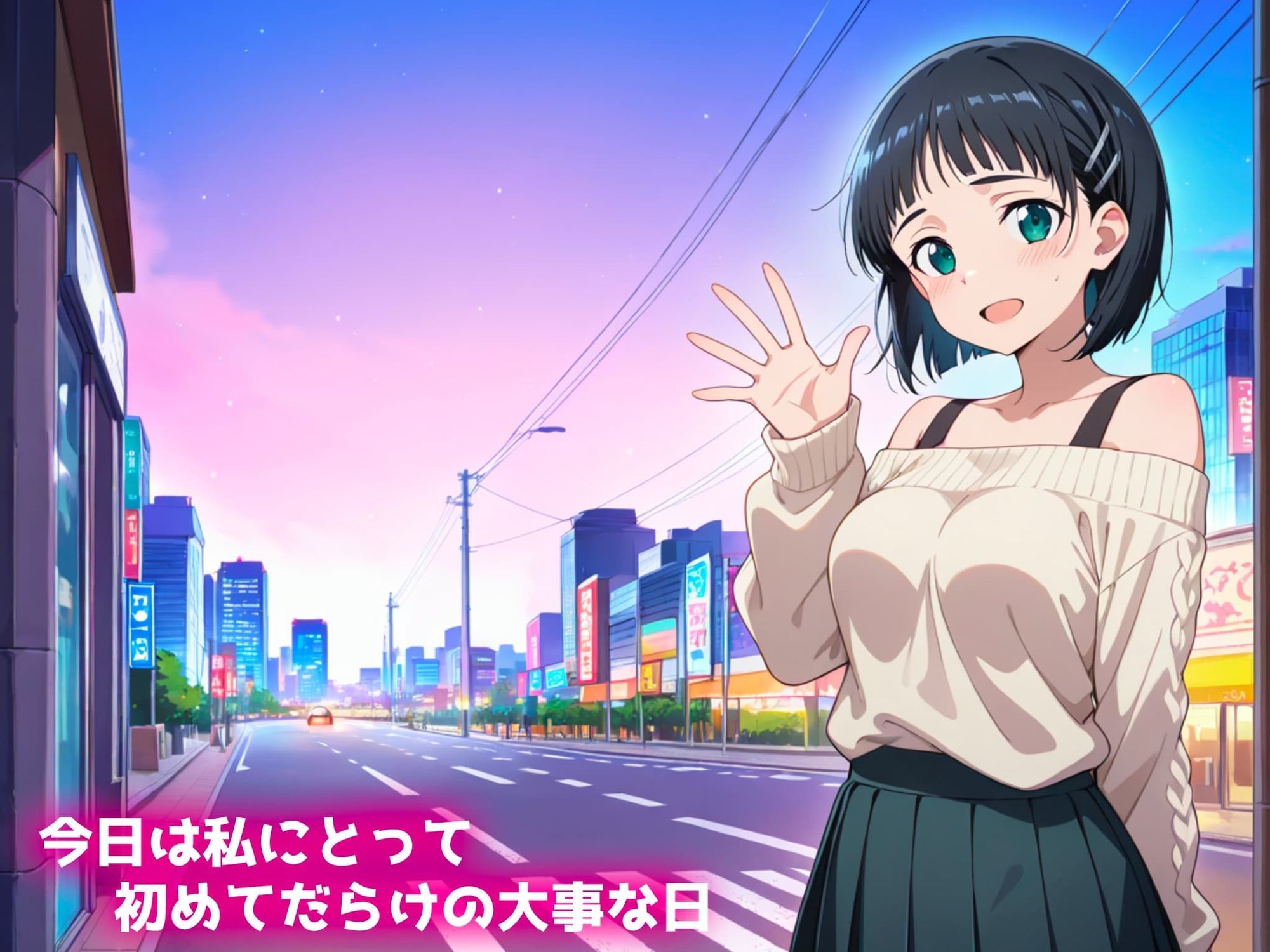 パパ活ヒロイン〜桐ヶ谷直葉編〜 サンプル画像1