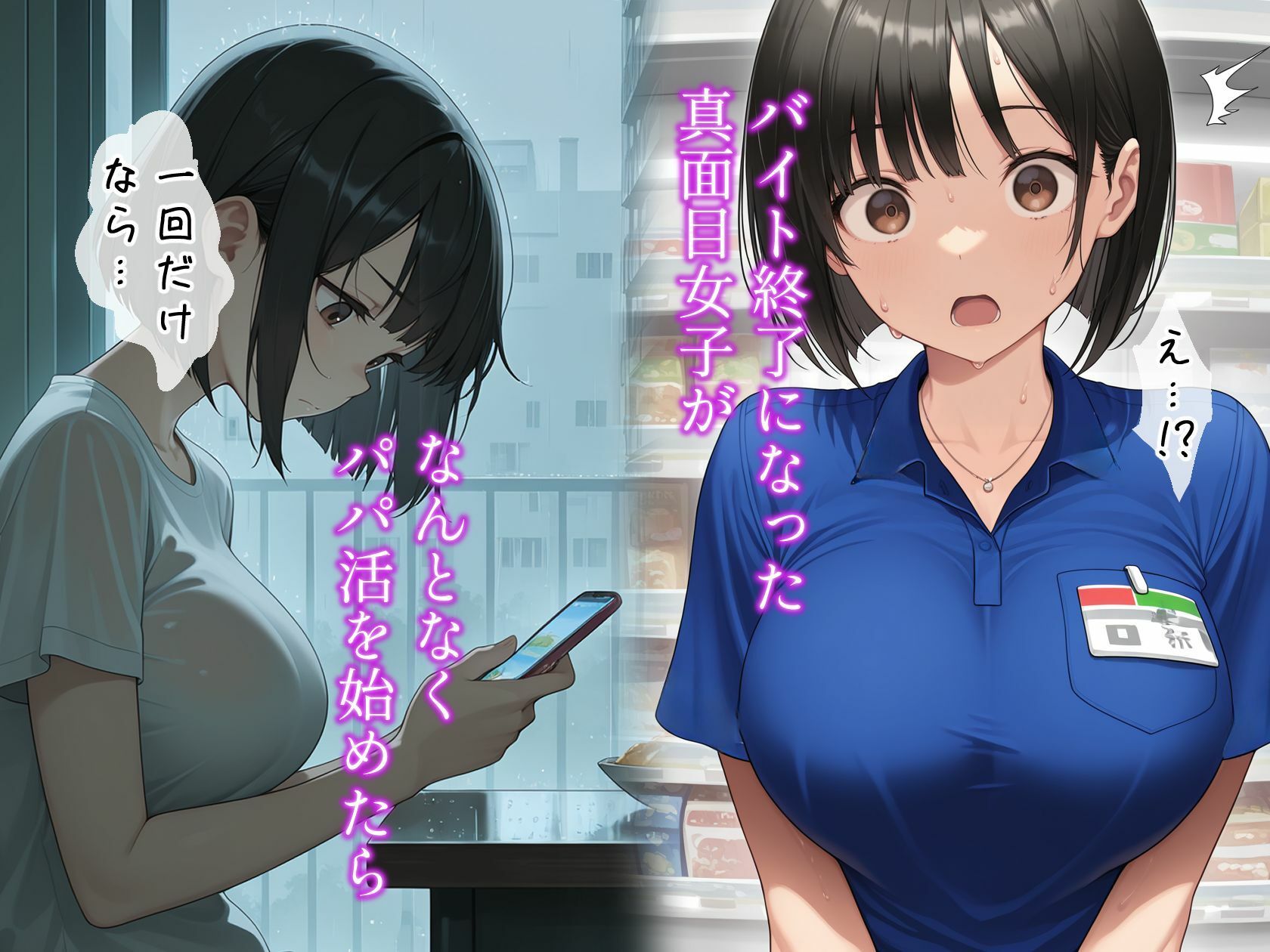 パパ活女子の‘初夜’は蜜の味〜優等生の堕とし方〜 サンプル画像2