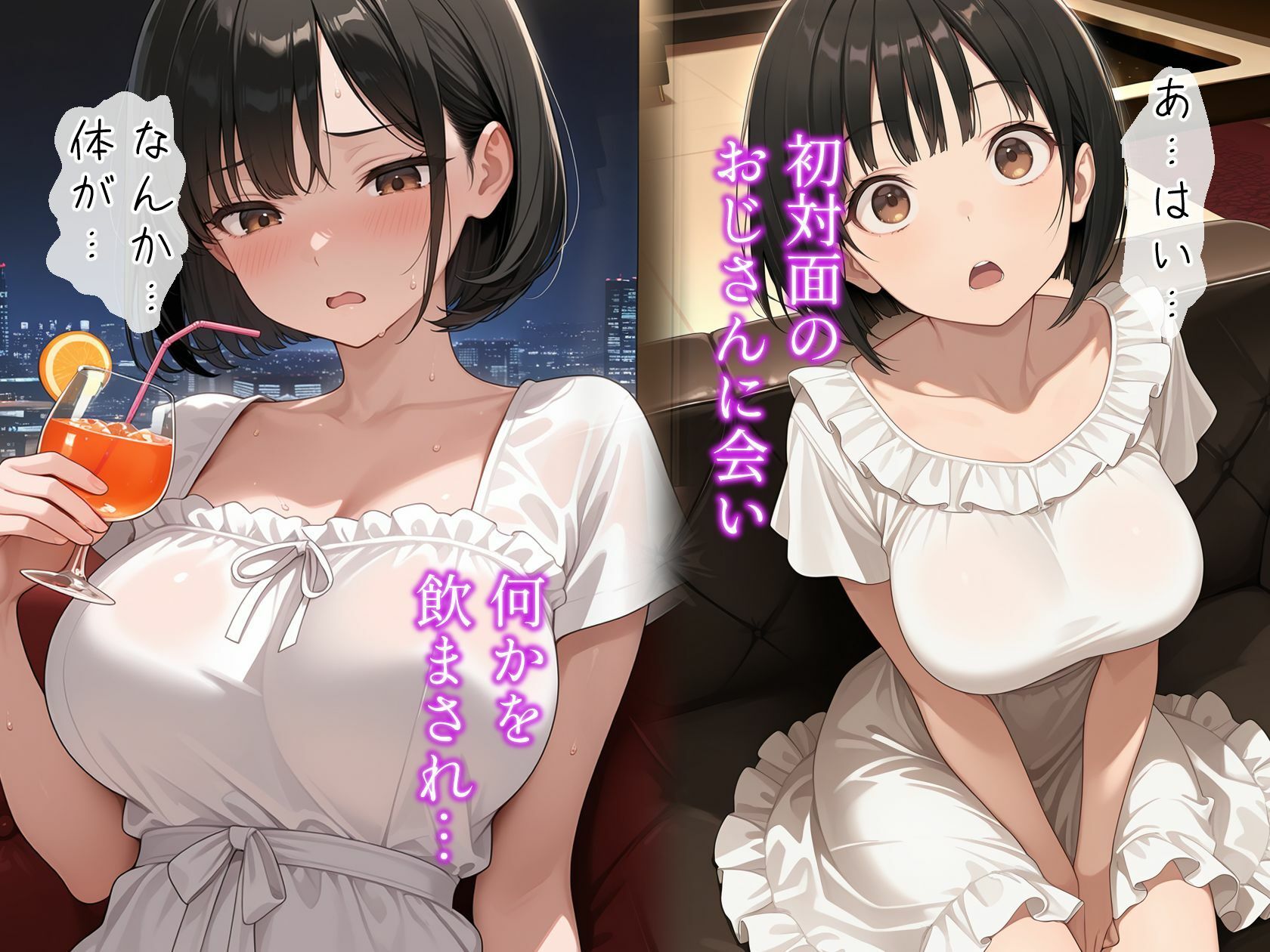 パパ活女子の‘初夜’は蜜の味〜優等生の堕とし方〜 サンプル画像3