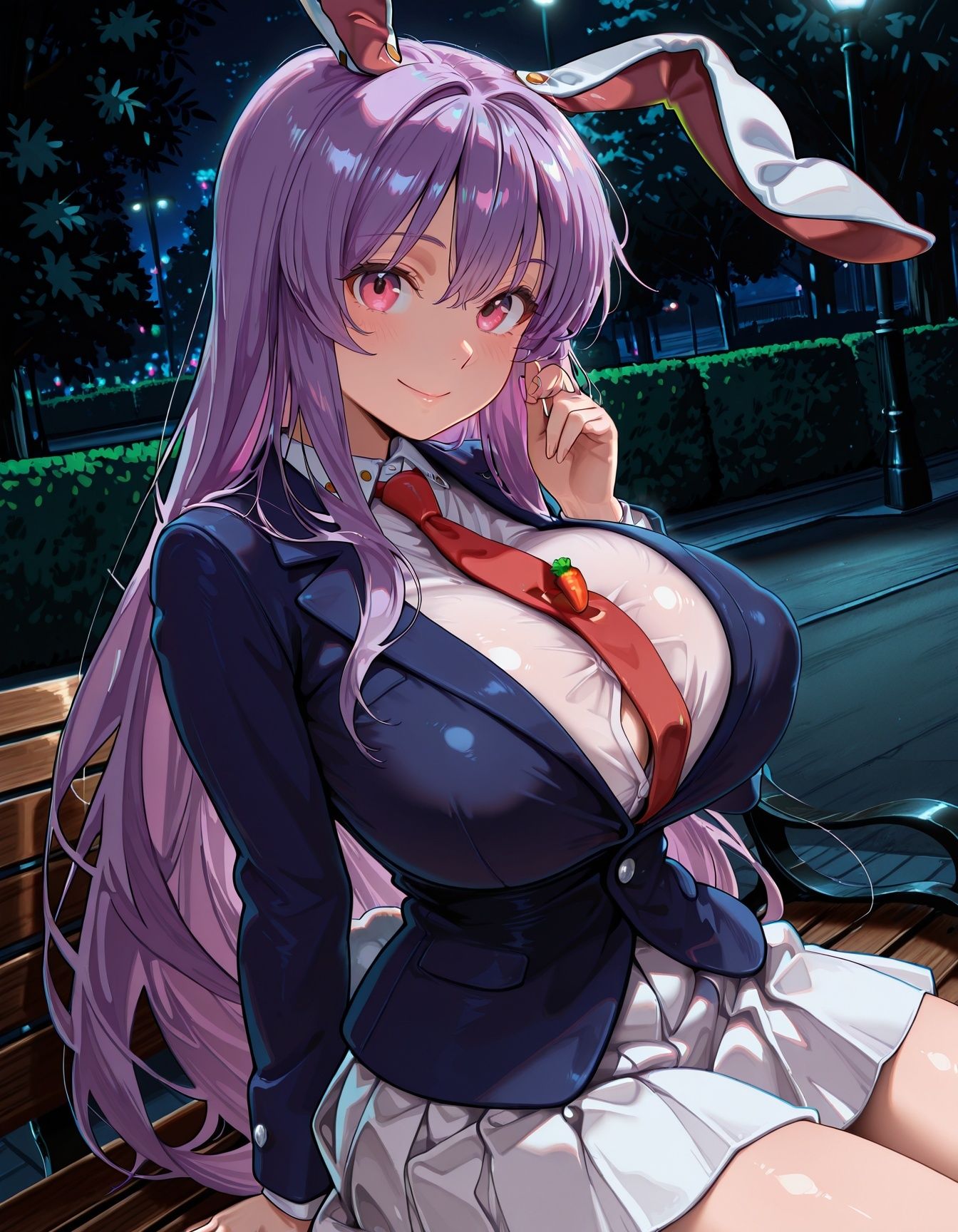 パパ活鈴仙、オジサン精子でうっかり受精？ サンプル画像1