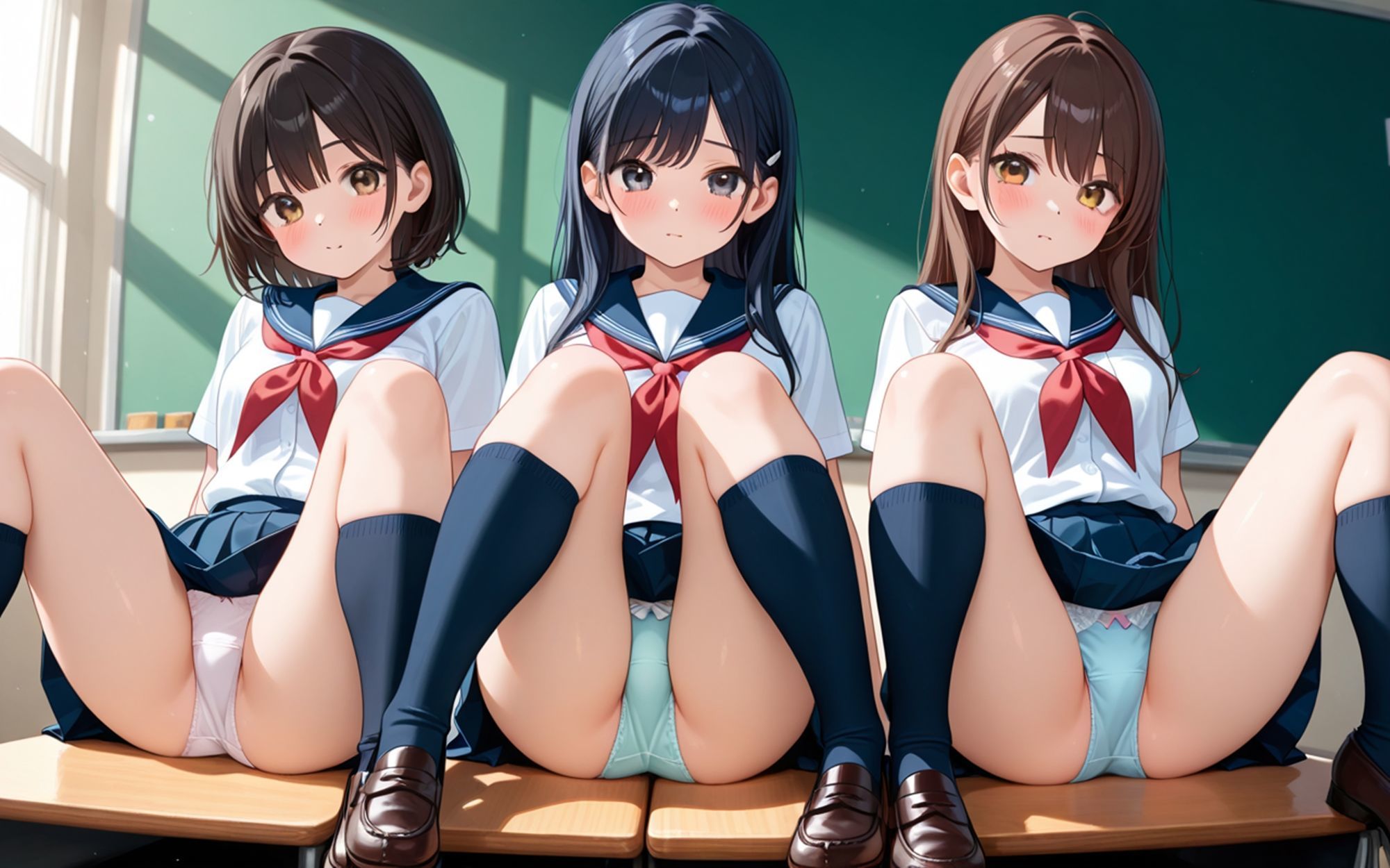 パンツこれくしょん  M字開脚編 サンプル画像3