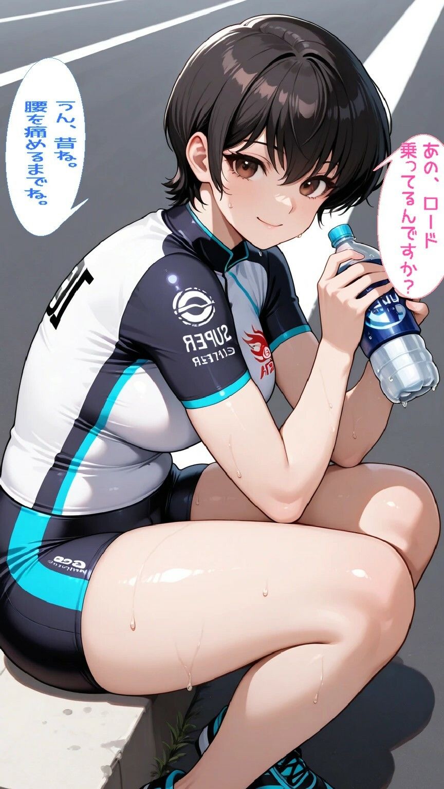 ヒルクライマーのみくちゃん サンプル画像2