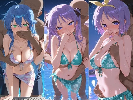 ヒロインが複数男の標的に！！ 催●で抵抗できず輪〇地獄！！ ら〇☆すた サンプル画像2