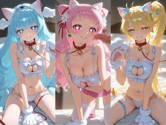 ヒロインが複数男の標的に！！ 催●で抵抗できず輪〇地獄！！ プ〇キュア サンプル画像3