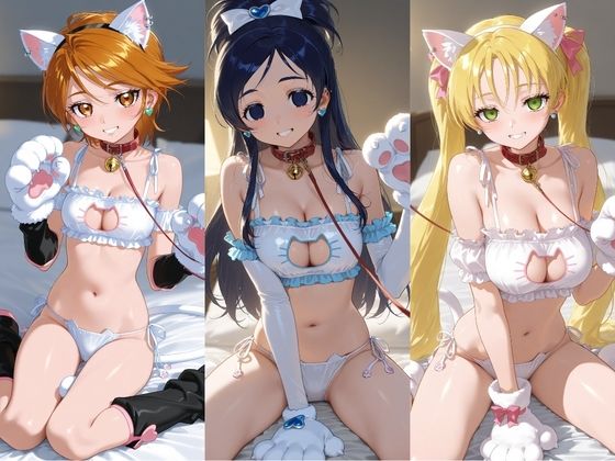 ヒロインが複数男の標的に！！ 催●で抵抗できず輪〇地獄！！ プ〇キュア 3 サンプル画像3