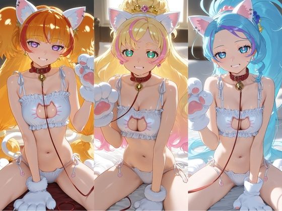ヒロインが複数男の標的に！！ 催●で抵抗できず輪〇地獄！！ プ〇キュア  5 サンプル画像3