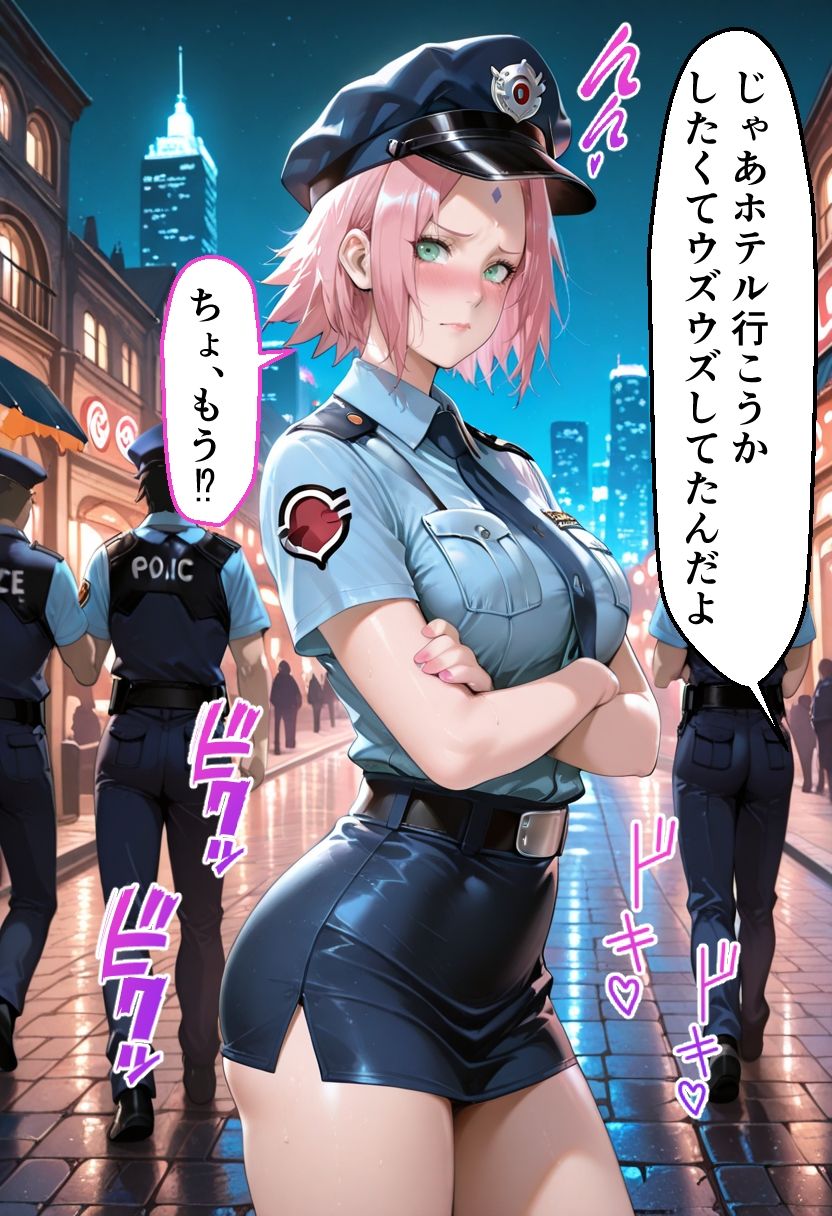 ヒロインとコスプレエッチ NARUT◯  春野サ◯ラ編 サンプル画像8
