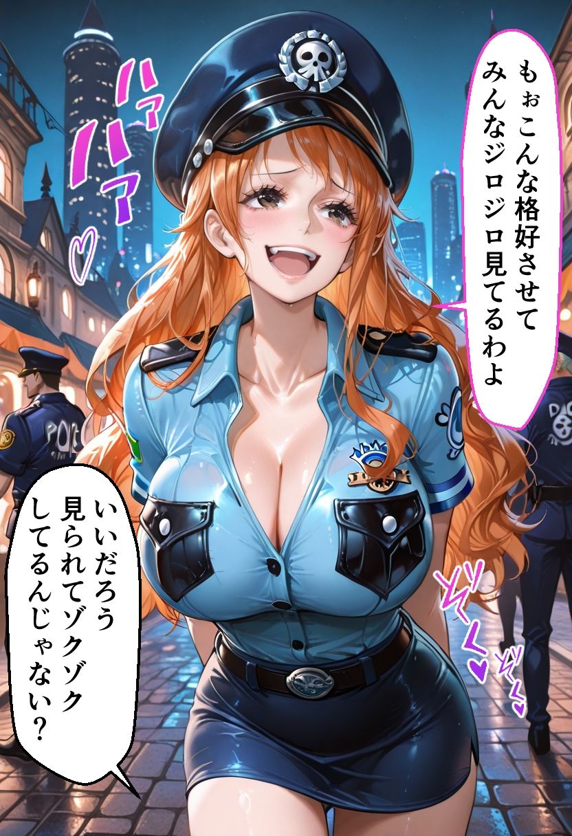 ヒロインとコスプレエッチ 〜ワ◯ピース ナミ編〜 サンプル画像8