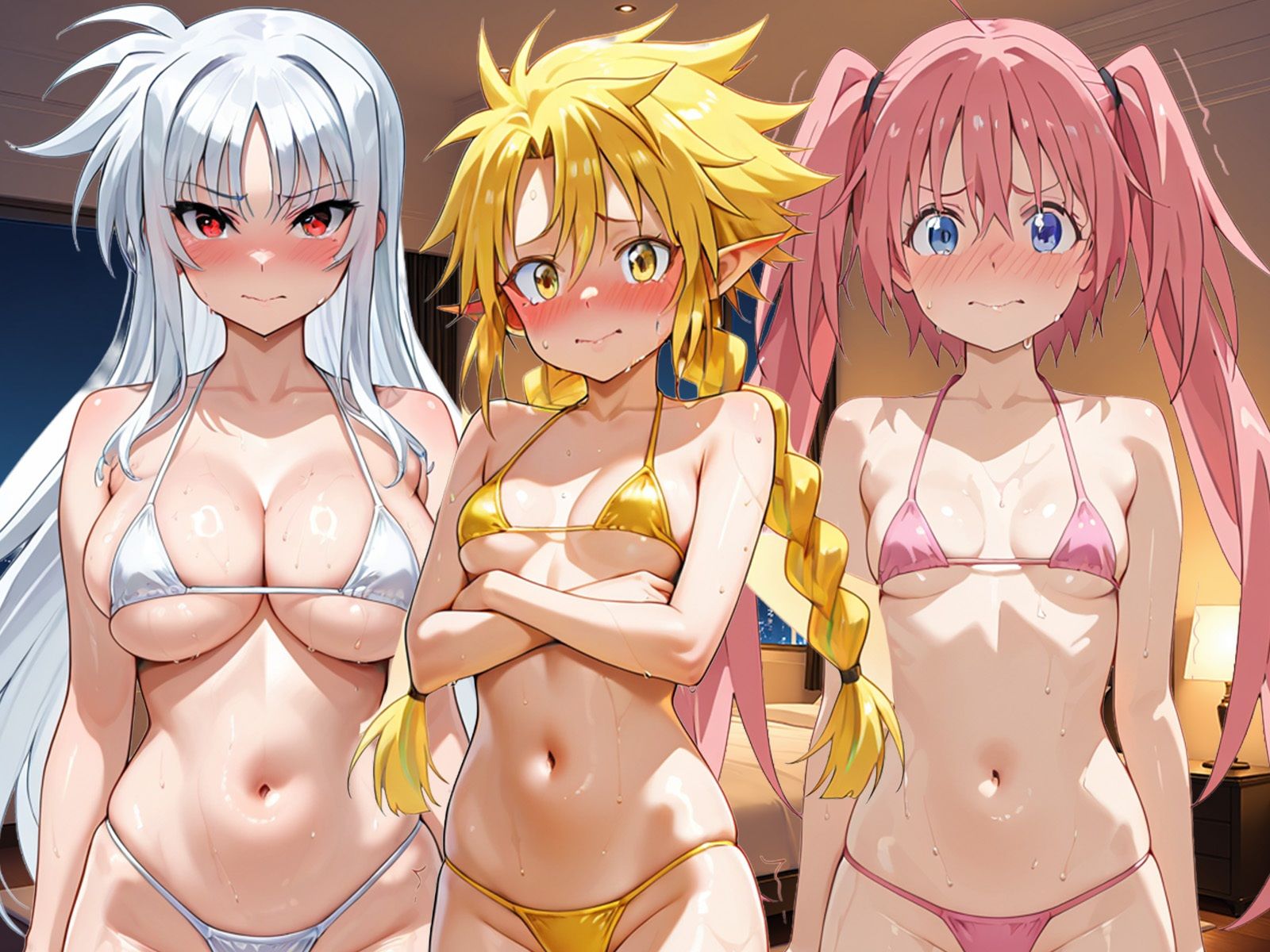 ヒロイン屋敷 -転生したら○ライムだった件編- サンプル画像1