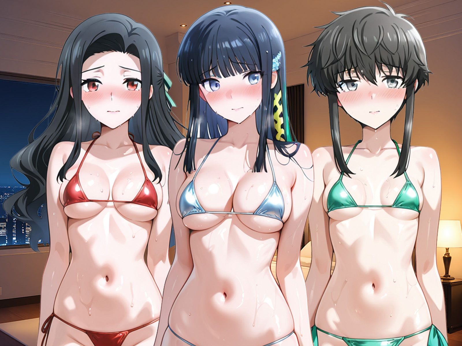 ヒロイン屋敷 -魔法科○校の○等生篇- サンプル画像1