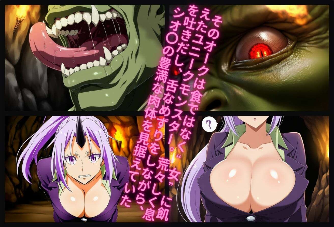 ヒロイン敗北  〜爆乳秘書、最強絶倫オークに敗北す〜 サンプル画像2
