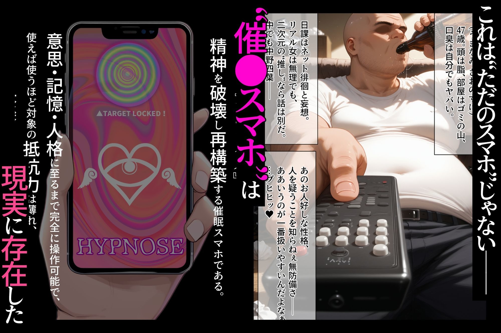 ヒロイン洗脳 ―中野三〇・四〇 催●スマホで言いなりカノジョ化計画【全編セリフ付き】― サンプル画像1