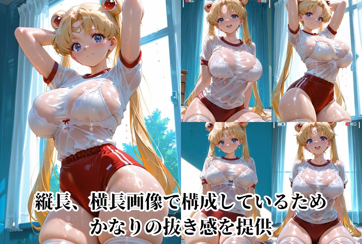 ヒロイン背徳調教-体操服セー〇ームーン編- サンプル画像2