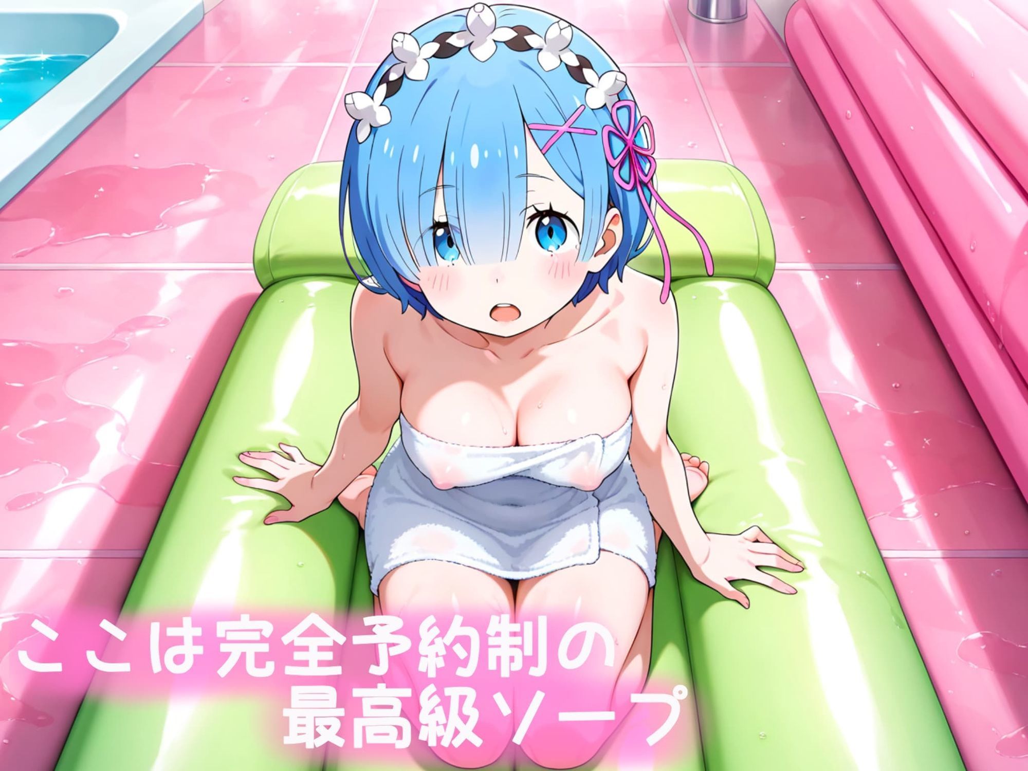 ヒロイン高級ソープ〜レム編〜 サンプル画像1