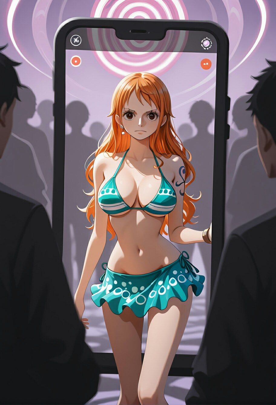 ビーチで堕ちる美女 高潔な航海士の羞恥と快楽の完全屈服記録 サンプル画像3