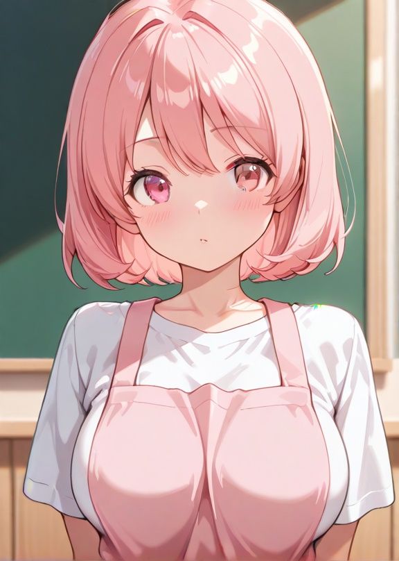 ピンク髪保育士の劣情 サンプル画像1