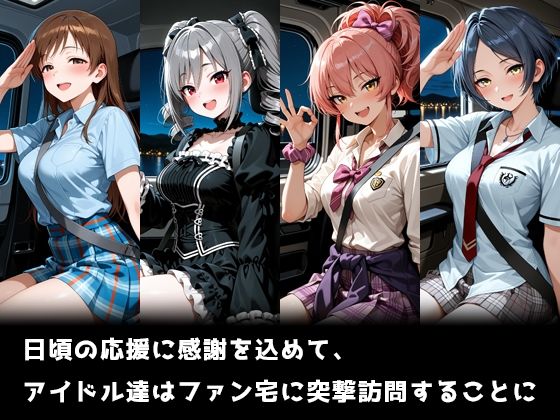 ファンの自宅へ突撃デリバリーSEX アイマス編 vol.2 サンプル画像1