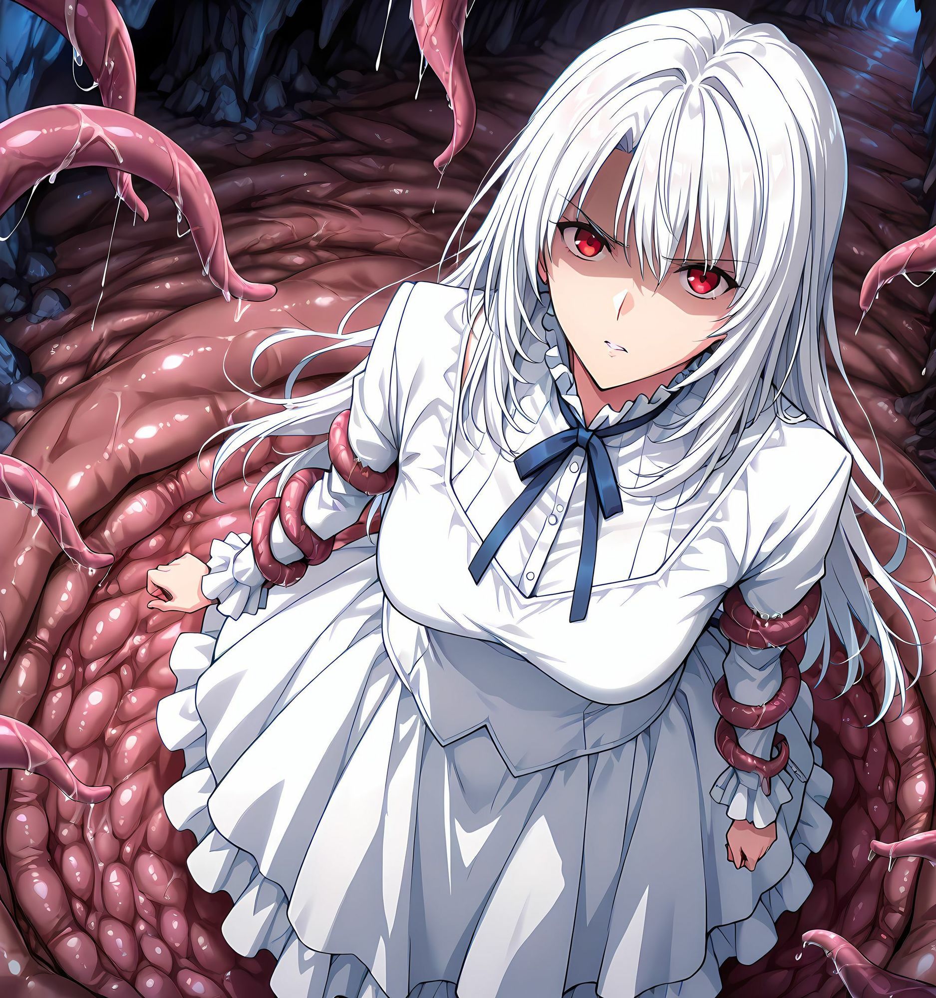 フィリア触手魔力汚染侵食・悪堕ち孕ませ サンプル画像3