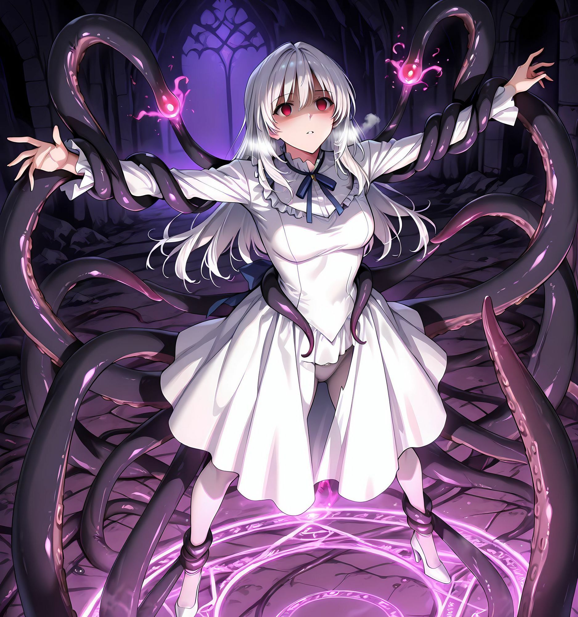 フィリア触手魔力汚染侵食・悪堕ち孕ませ サンプル画像5