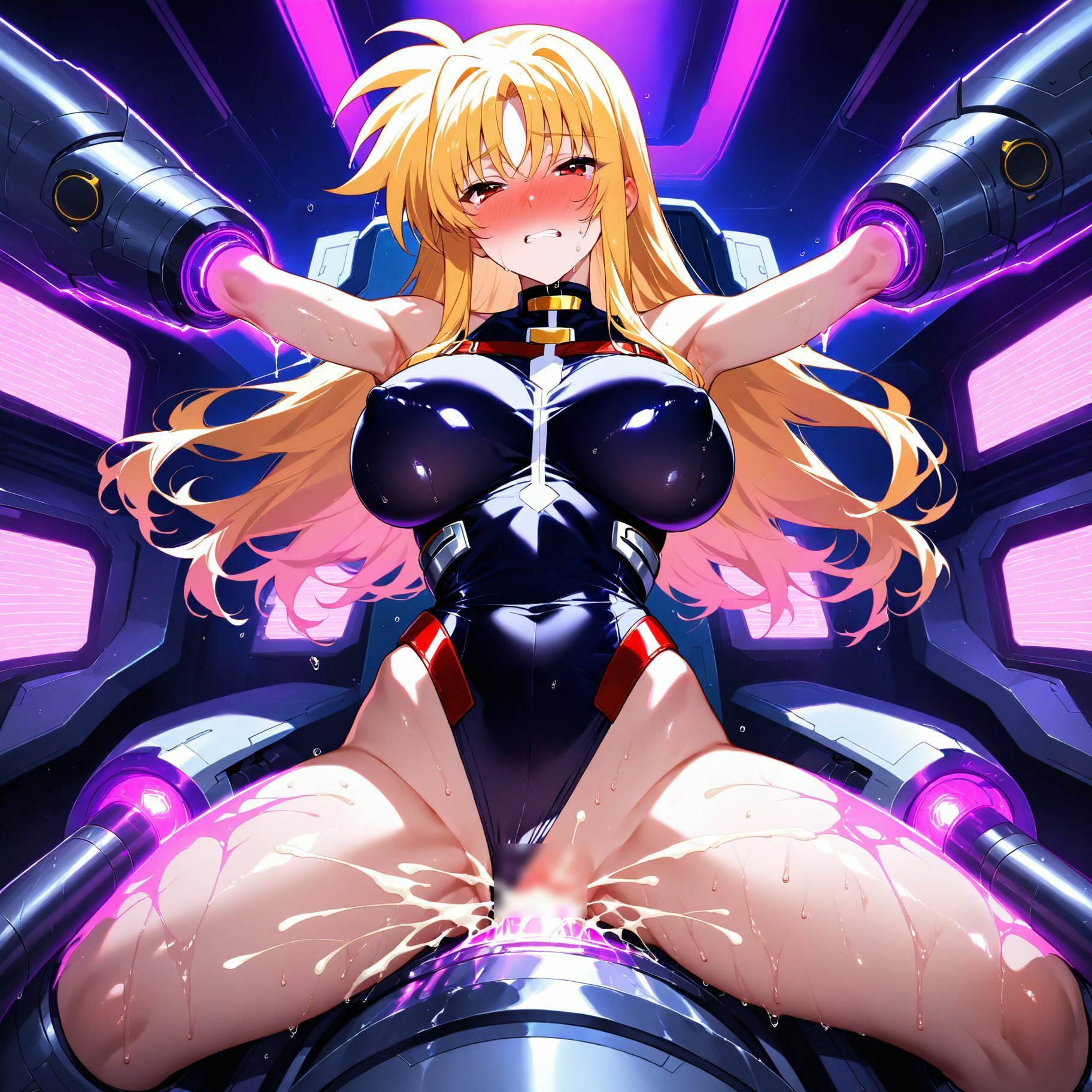 フェイト・テスタ〇ッサ 洗脳機械姦:前編・機械姦編 サンプル画像1