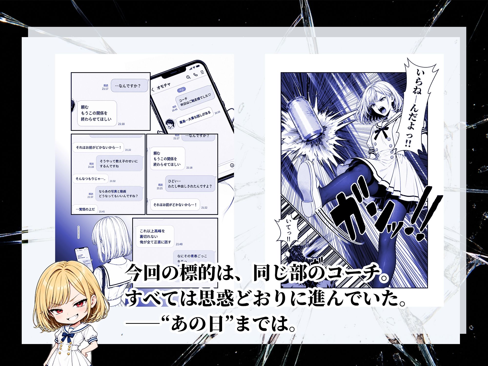 フェラゲーム 『陥没』シリーズ第二弾 毒島麗華編 サンプル画像3