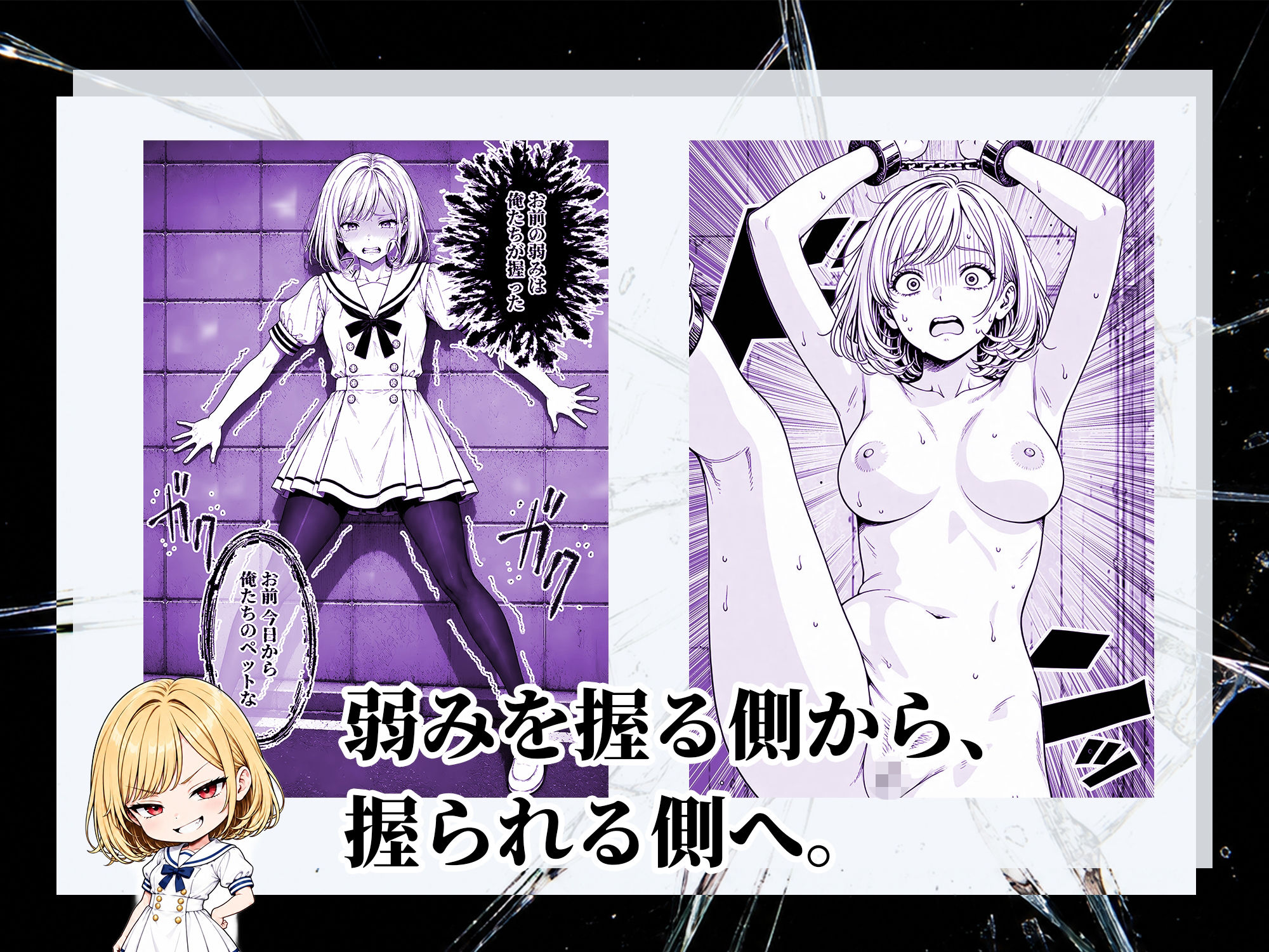 フェラゲーム 『陥没』シリーズ第二弾 毒島麗華編 サンプル画像4